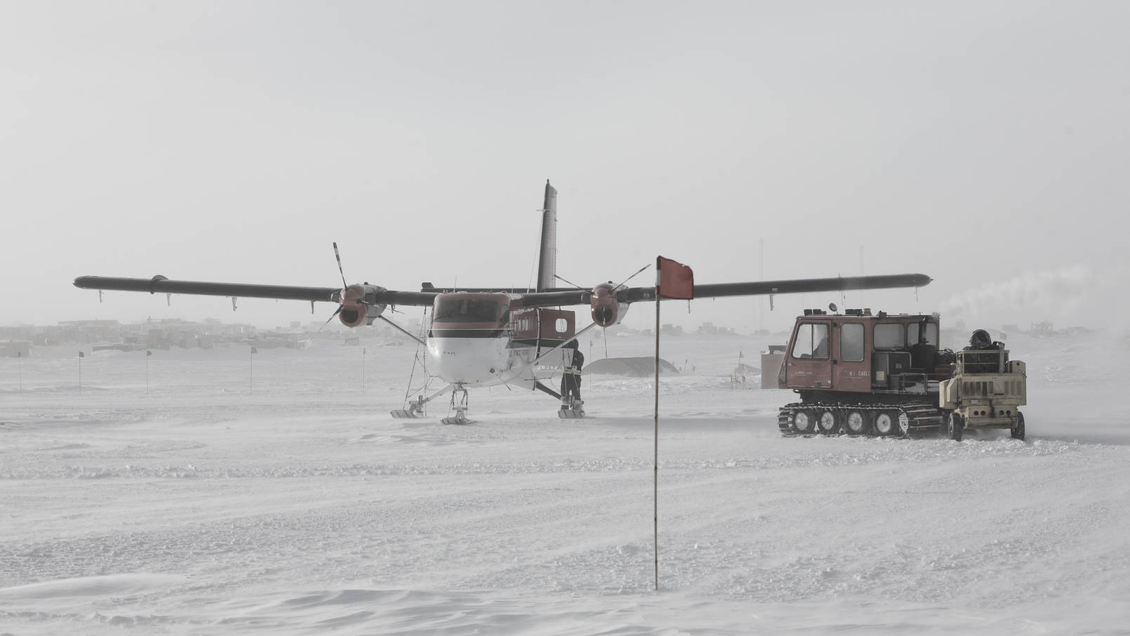 Arrival of the first Twin Otter